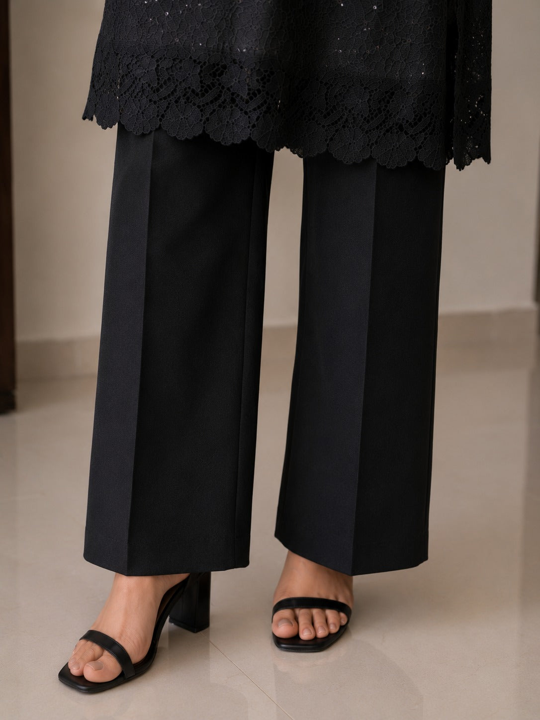 Embroidered 4 Season Cotton (2-Piece Suit)