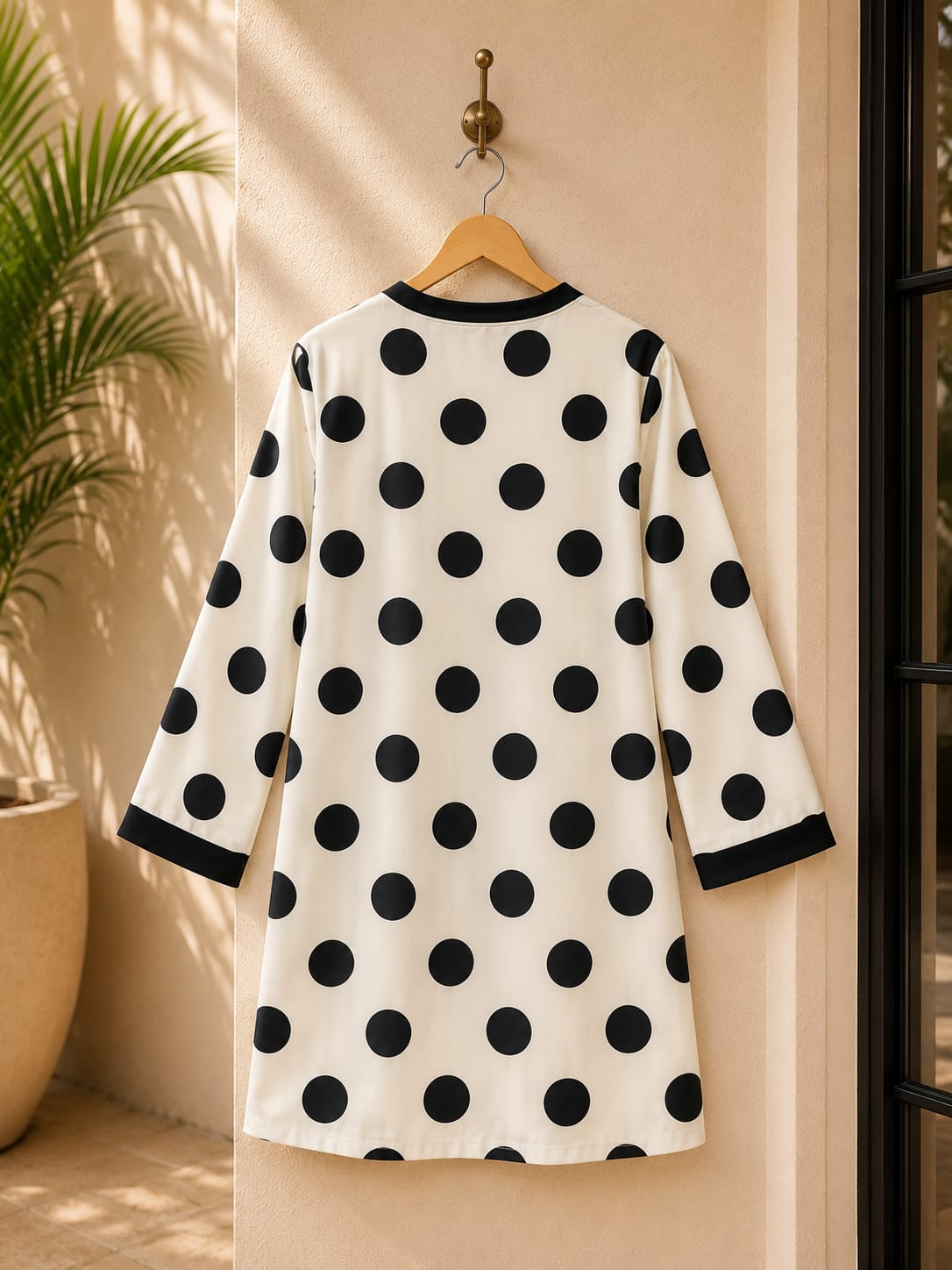 Polka Dot Lawn Cotton (Top)