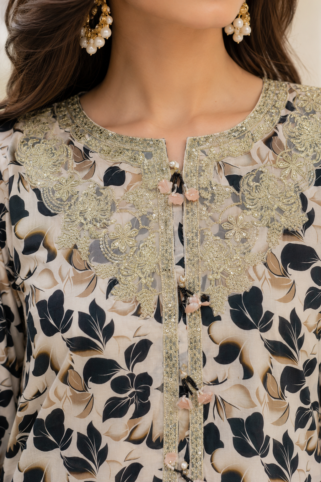 Embroidered Printed Summer Lawn 3 Piece Suit
