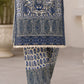 Royal Blue Printed Lawn Suit