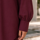 Burgundy Premium Twill Co-Ord Set