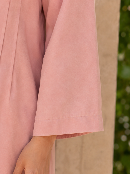 Pastel Pink Twill Co-Ord Set