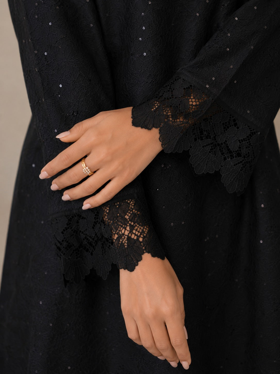 Embroidered 4 Season Cotton 2 Piece Suit