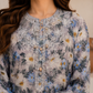 Silver Blossom Embroidered Lawn Suit