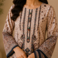 Classic Beige Premium Lawn 3 Piece Suit