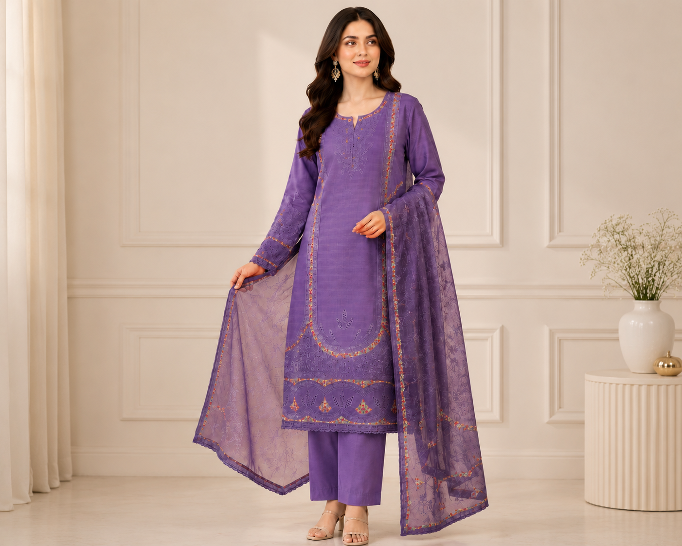 Lilac Chicken Karee Dress