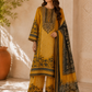 Mustard Grace Lawn Suit (3-Piece)