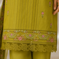 Olive Grace Embroidered Lawn Suit (3-Piece)