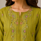 Olive Grace Embroidered Lawn Suit (3-Piece)