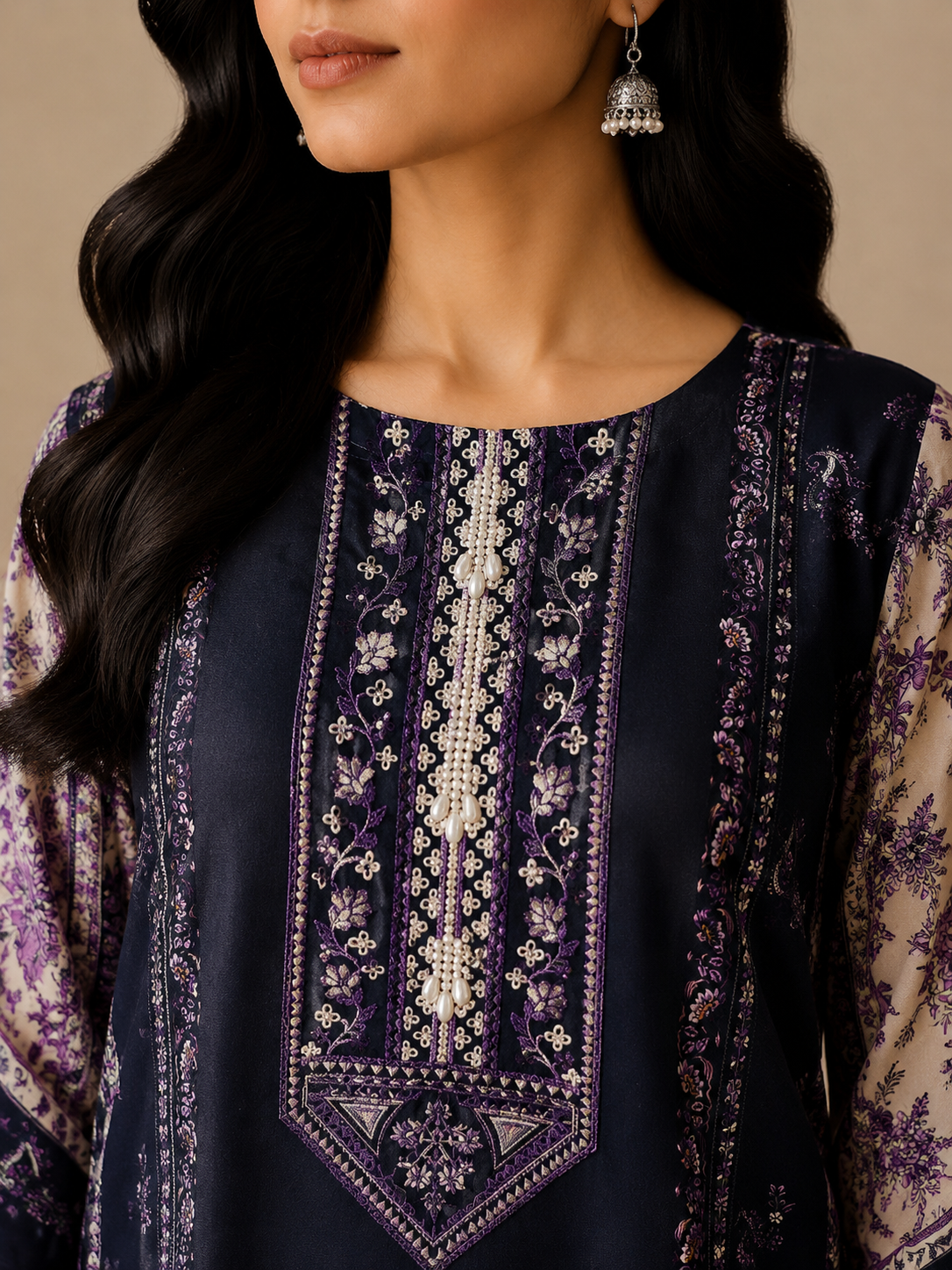 Purple Morjan Dress