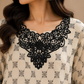 Printed Winter Cotton 3 Piece Suit – Ivory Beige