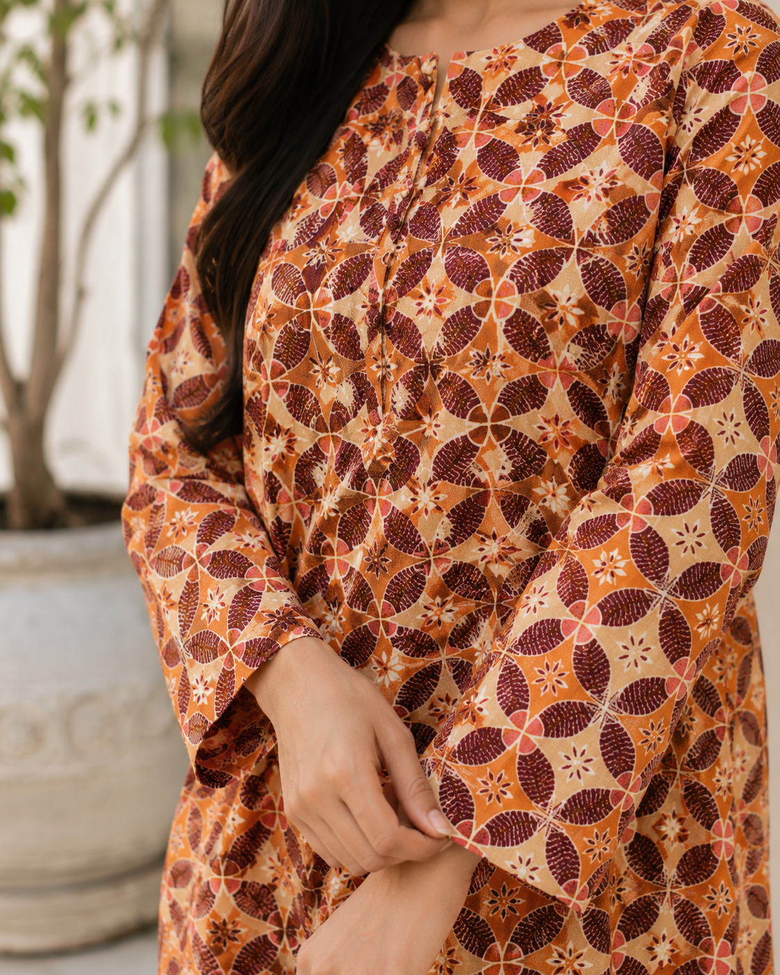 Printed Viscose Co-Ord Set