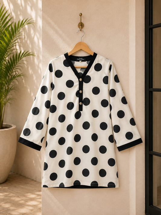 Polka Dot Lawn Cotton (Top)