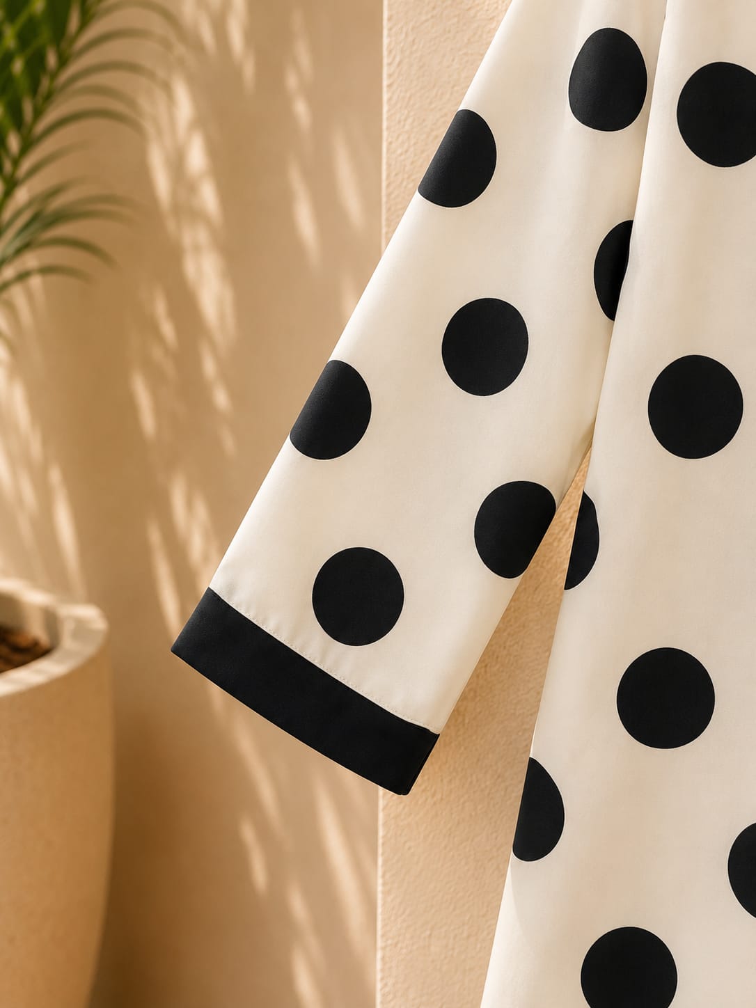 Polka Dot Lawn Cotton Top