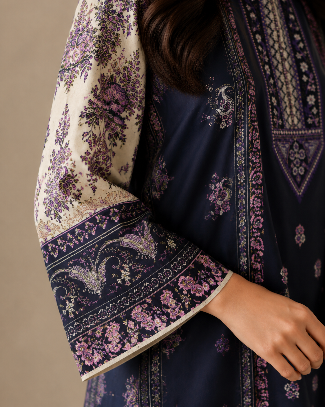 Purple Morjan Dress